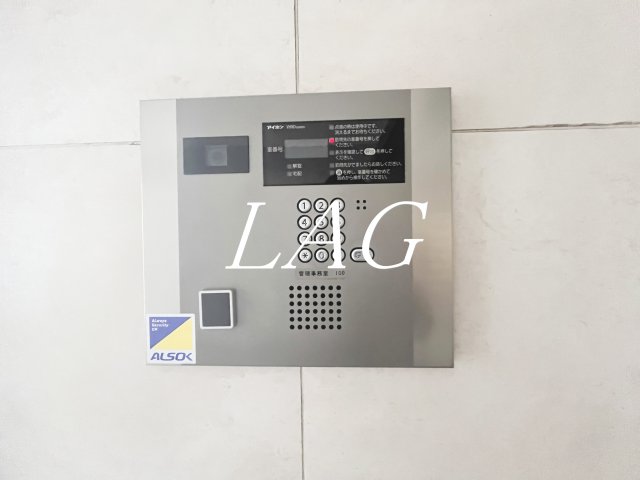 セキュリティ　オートロックです。