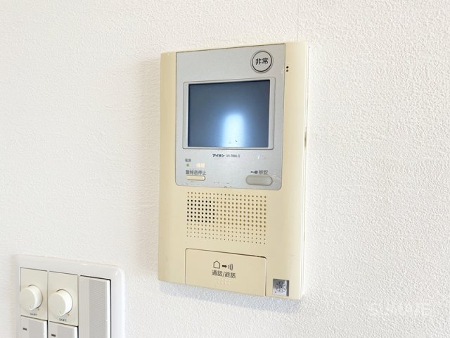 セキュリティ　モニター付きインターホン！