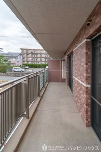 バルコニー　退去前の部屋の為、類似のお部屋でございます。