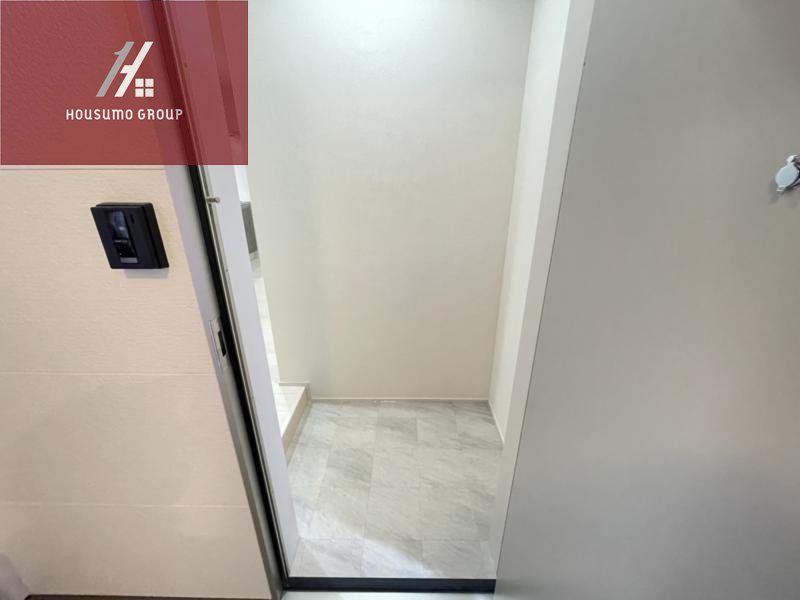 玄関　明るい玄関です