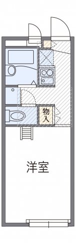 レオパレスFUJIWARAの間取り写真