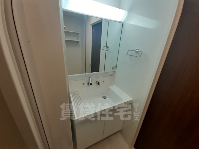 洗面設備　同建設会社施工例