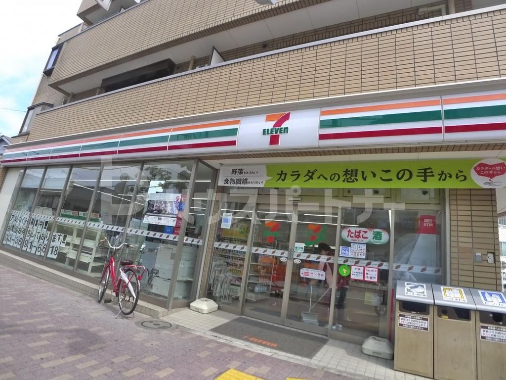 コンビニ　セブンイレブン葛飾奥戸4丁目店（コンビニ）まで410m