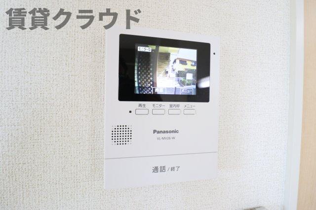 セキュリティ　TVモニターホン付きでセキュリティ面も安心！