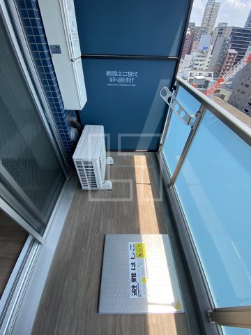 バルコニー　プレサンス心斎橋ソレイユ　バルコニー