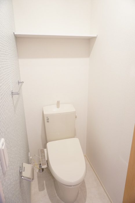 トイレ　ゆったりとした空間のトイレです