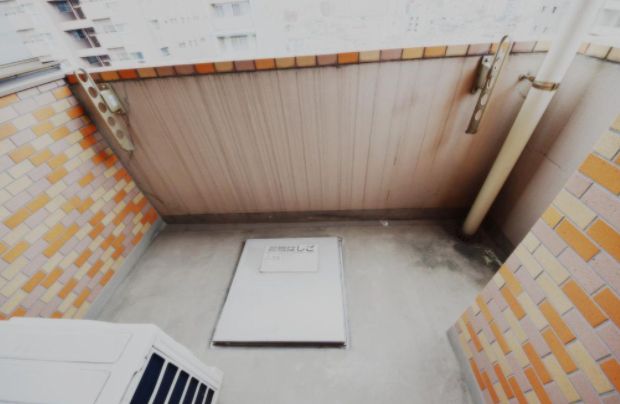 バルコニー　落ち着いた時間を過ごせるバルコニーです