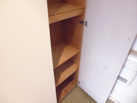 収納　※別号室の写真です