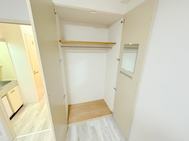 収納　しっかり収納スペースも確保。使いやすいお部屋です。