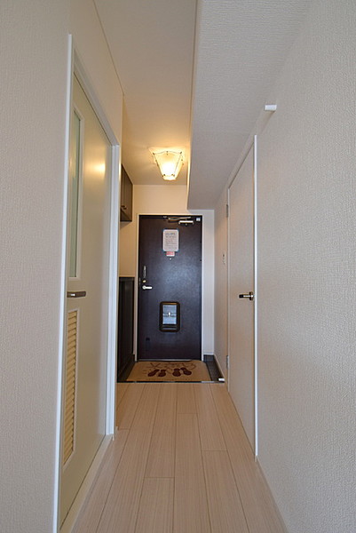 玄関　明るい玄関です