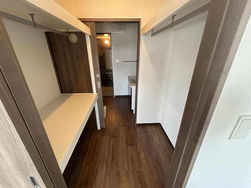 収納　ウォークスルー