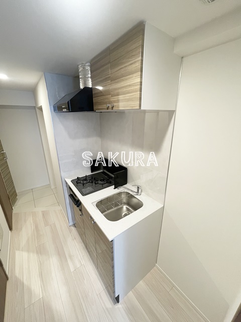 キッチン　グリル付き2口ガスキッチン♪