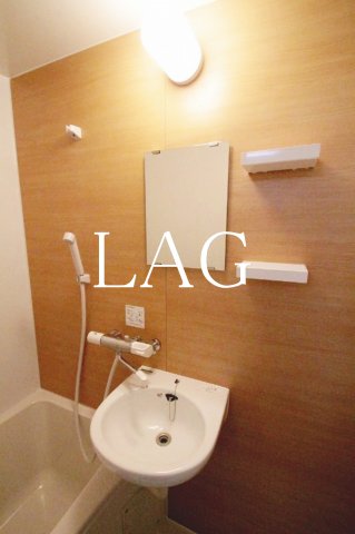 洗面設備　洗面台です。