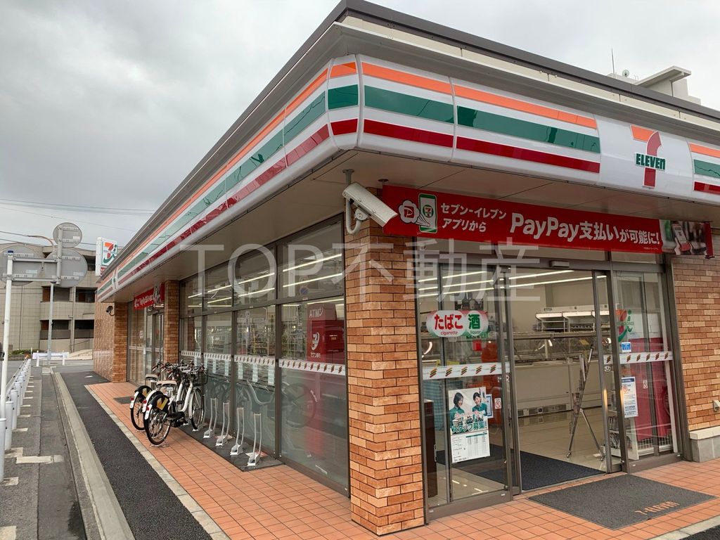 コンビニ　セブンイレブン京成稲毛駅前店（コンビニ）まで620m