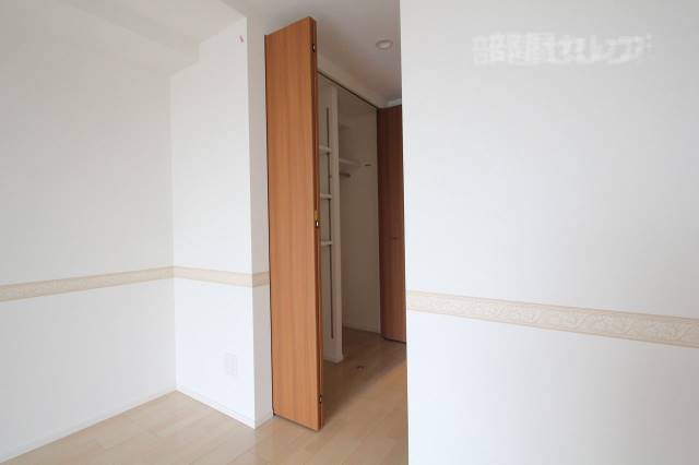 収納　たっぷりの収納スペースです。