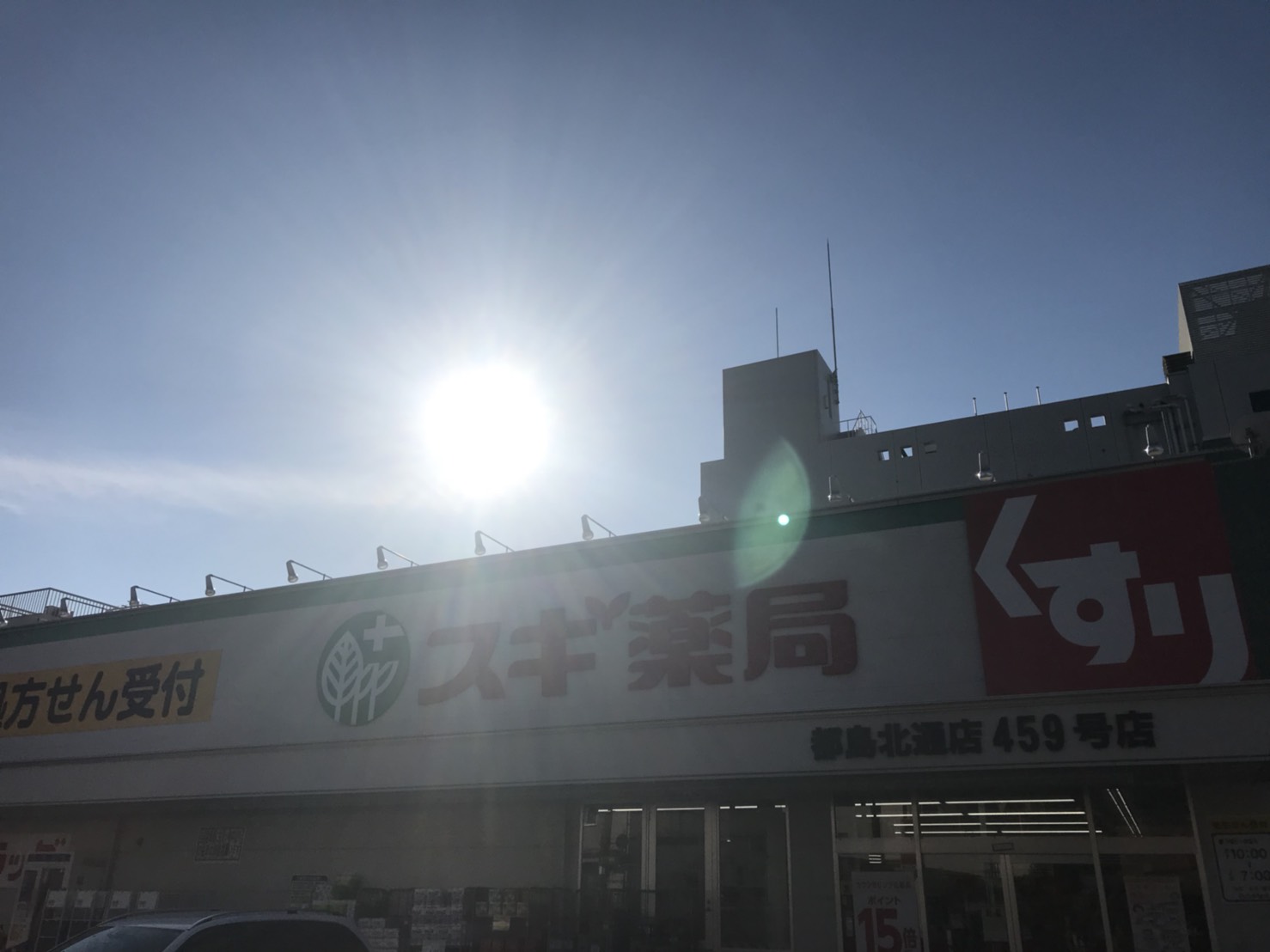 ドラックストア　スギ薬局都島北通店（ドラッグストア）まで668m