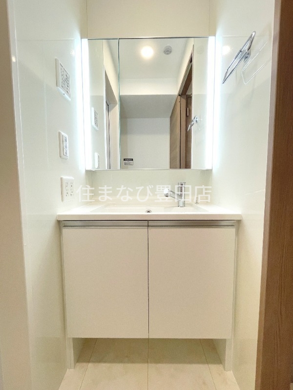 洗面設備　同型完成モデル