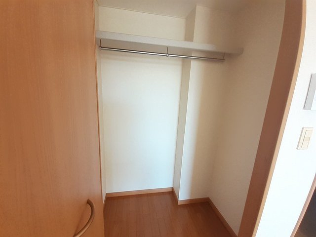 収納　たっぷりとした収納スペースです
