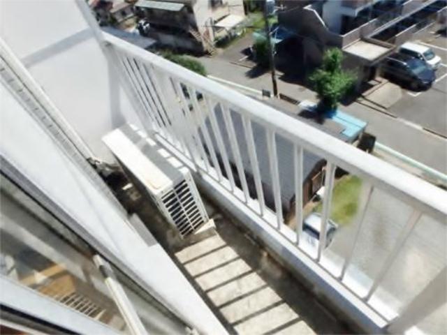 バルコニー　お洗濯もバッチリ