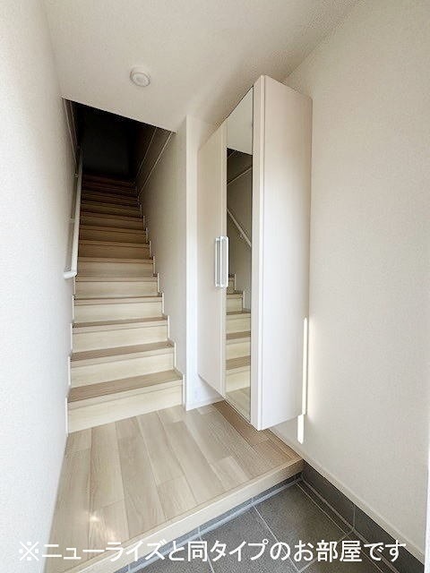 玄関　施工イメージです。