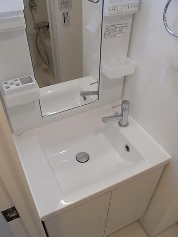 洗面設備　うれしい独立洗面台