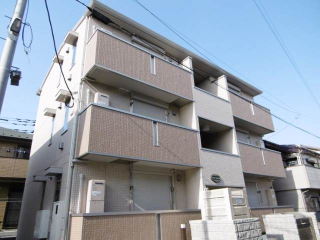 建物外観　★ワンフロア２世帯全戸角部屋タイプ！２０１６年築１ＬＤＫ★