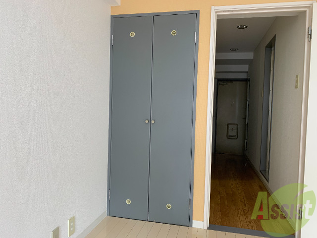 収納　クローゼットがありました。お洋服や荷物はここへ