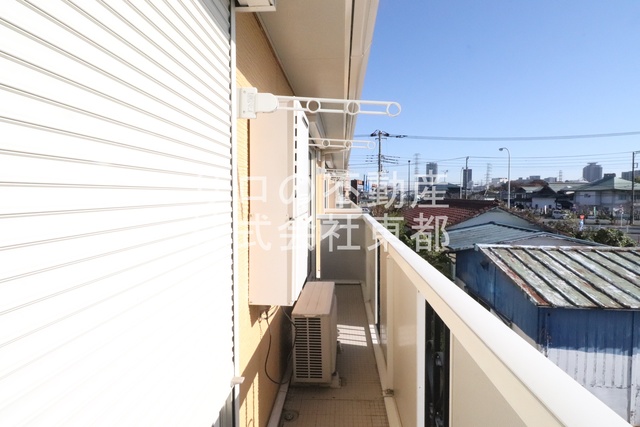 バルコニー　※間取りが反転したお部屋の写真です