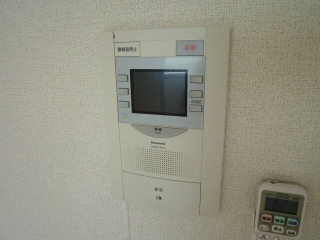 セキュリティ　ＴＶモニター付のインターホンです。