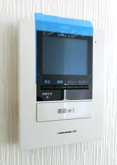 セキュリティ　モニター付きインターホン