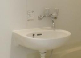 洗面設備　洗面台です。