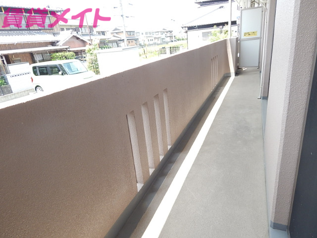 バルコニー　同建物別部屋の写真です。