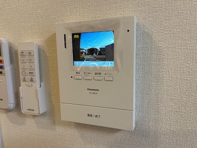 セキュリティ　カメラ付インターホン（イメージ）
