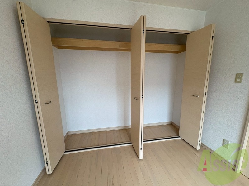 収納　収納を開けてみました！たくさん入りそうですね～