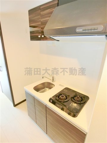 キッチン　2口ガスシステムキッチン
