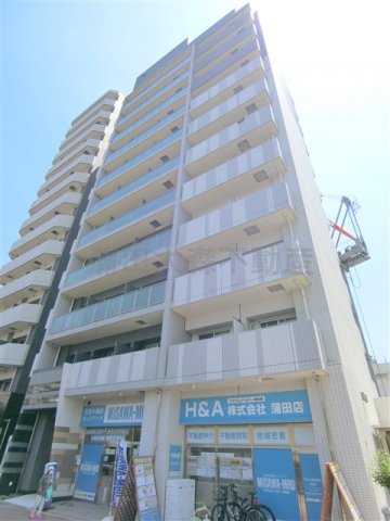 建物外観　2013年3月築　RC鉄筋コンクリート造地上12階建て1K~