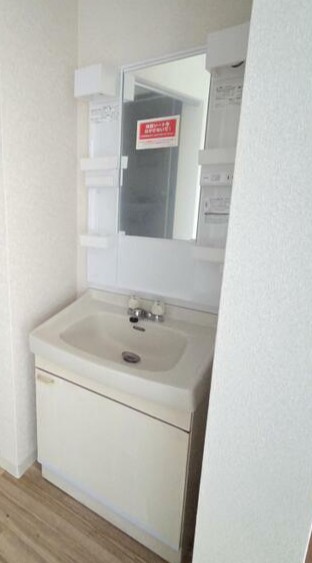 洗面設備　嬉しい独立洗面