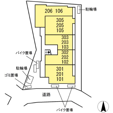 その他　セレスティア西寺尾　区画図