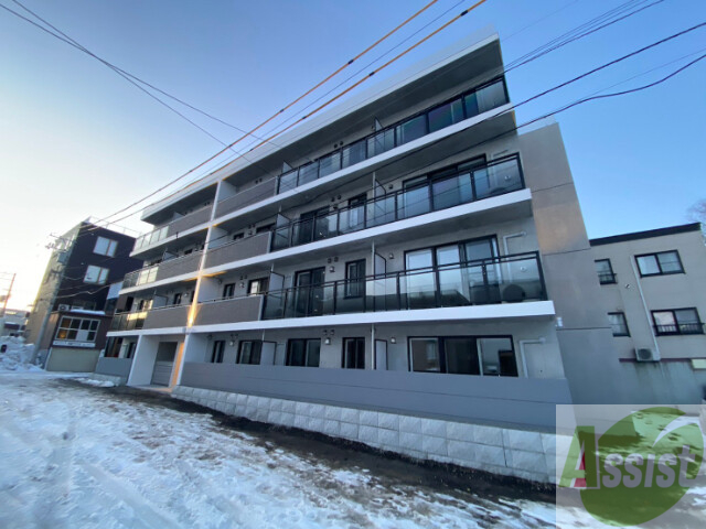建物外観　札幌市豊平区旭町３丁目「Ｃｕｌｍｉｎａｔｉｏｎ学園前」