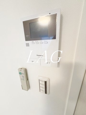 セキュリティ　モニター付きインターホンです。