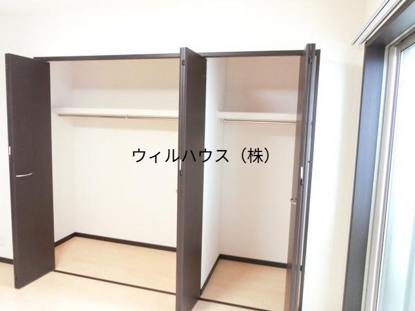 収納　たっぷりクローゼット！
