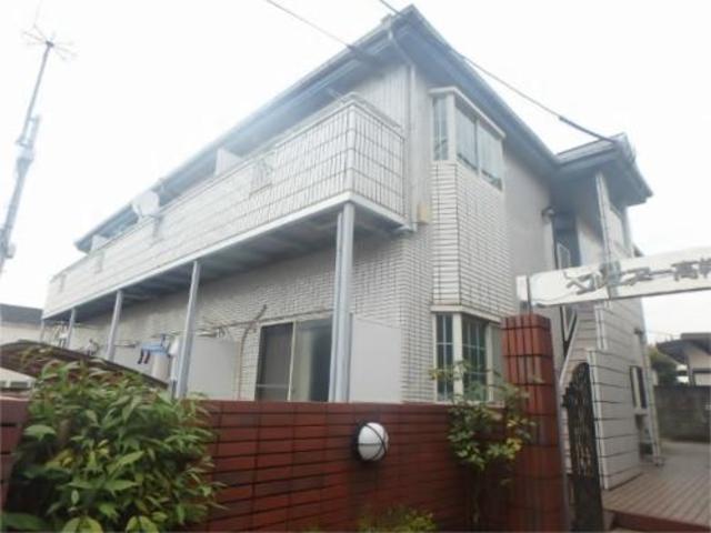 建物外観　嬉しい都市ガス対応で光熱費もお得