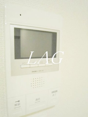 セキュリティ　モニター付きインターフォンです。
