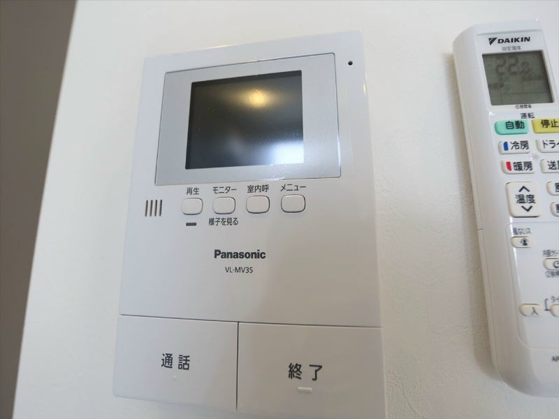 セキュリティ　ＴＶモニター付インターホン