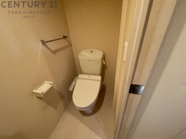 トイレ　ウォシュレット付きのトイレです♪
