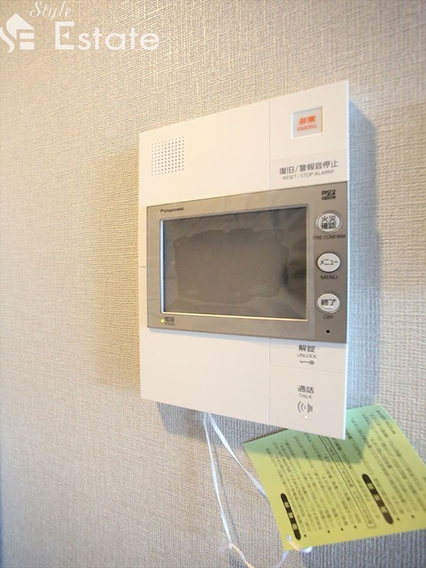セキュリティ　モニター付きインターホン