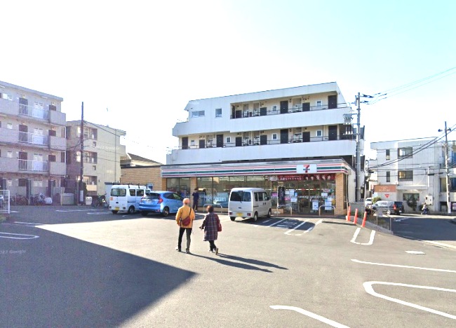 コンビニ　セブンイレブン 大和福田1丁目店（コンビニ）まで604m