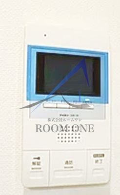 セキュリティ　モニター付きインターホンです。