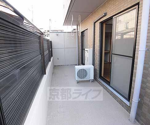 バルコニー　・お部屋探しは京都ライフまで・