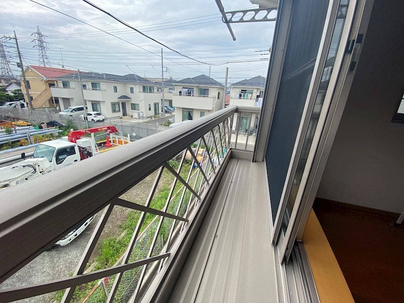 バルコニー　※別部屋写真参照
